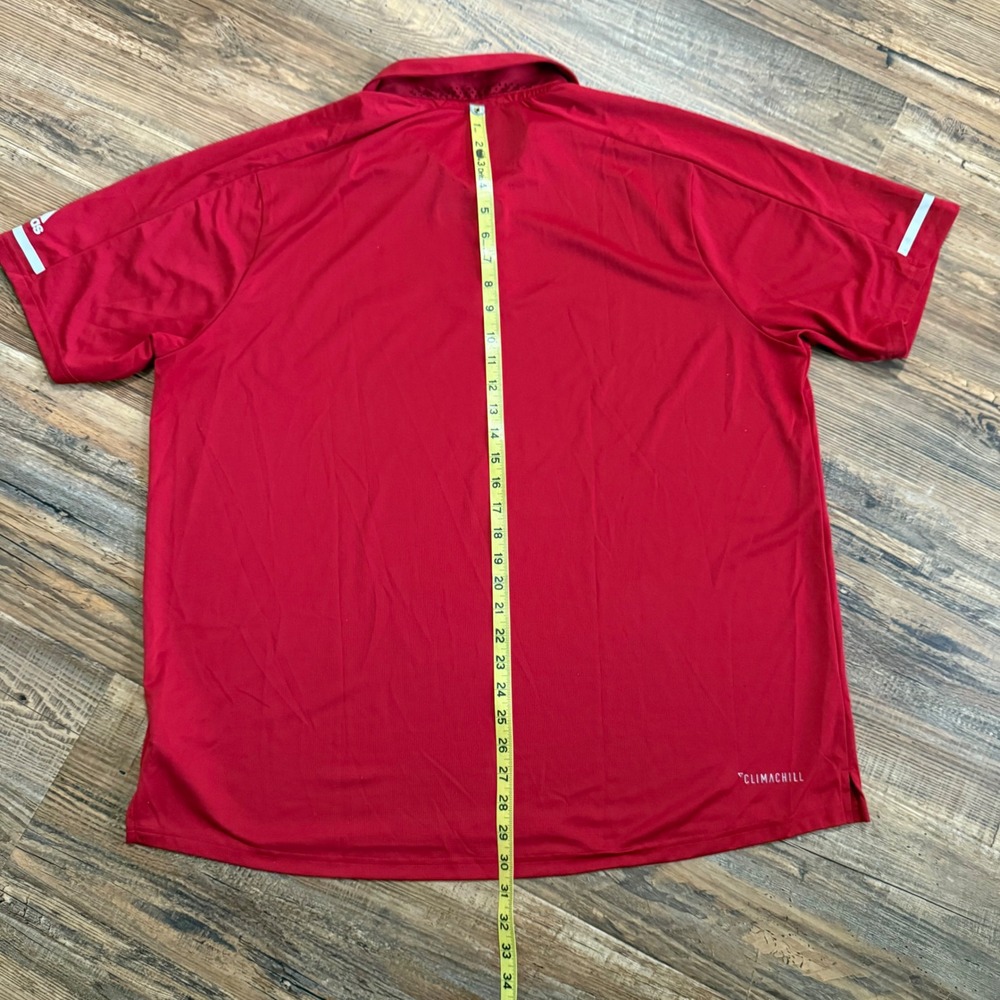 NWT Adidas Champion NC State Dad Polo Mens 2XL Red Wolfpack NCAA College Golf - Picture 15 of 16
